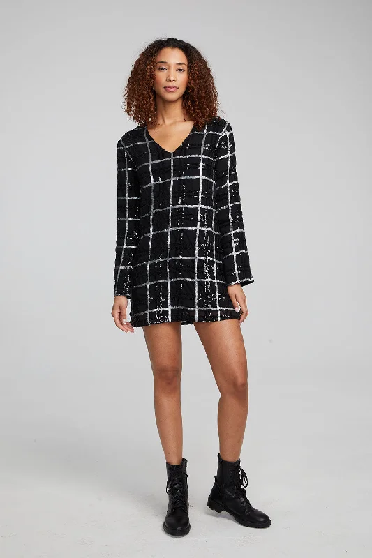 Casual Chic Clothing Hunter Fairfax Plaid Mini Dress