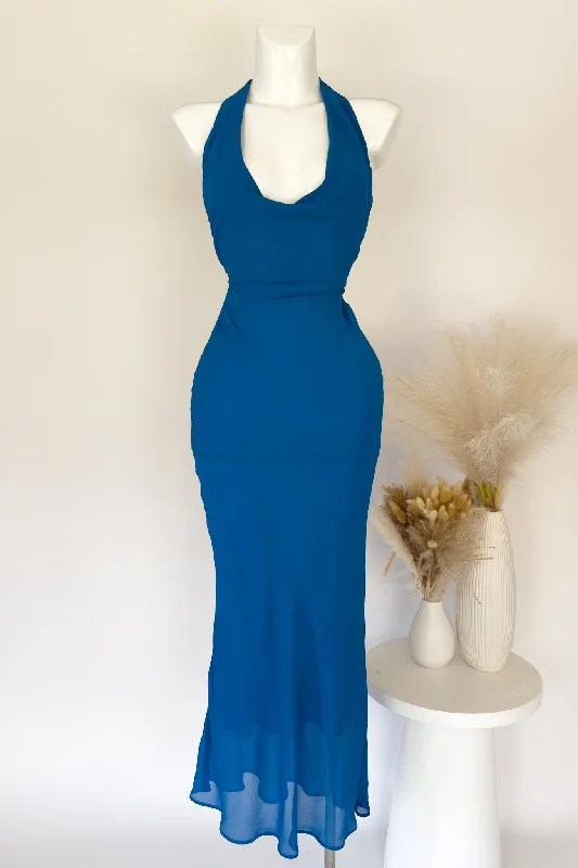 Exclusive Discount Blue Maxi Dress - SAMPLE SALE