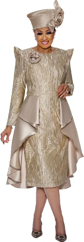 Unbeatable Prices Divine Apparel DCC5391 Formal Mother of the Bride Overskirt Midi Dress