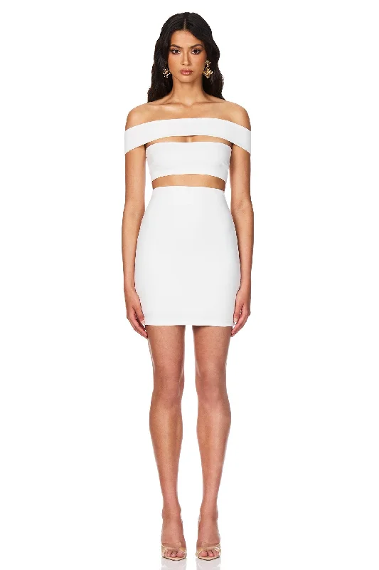 Statement Piece Nookie Naomi Mini Dress - Ivory