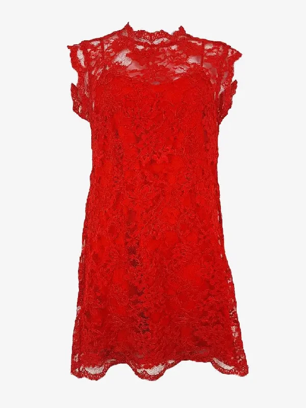 Huge Savings On Parisian Styles Alannah Hill Twee Lace midi Dress Size 12