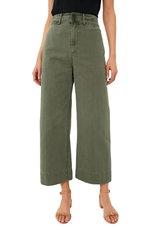 Luxury Fashion for Women Chino Merida Pant In Thyme