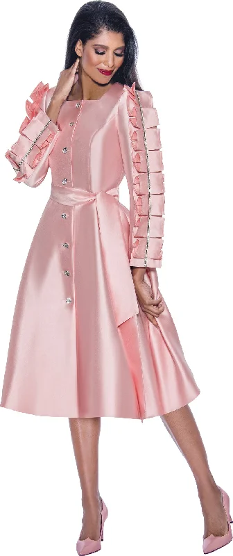 Exclusive Sale Divine Apparel DN12381W Plus Size Long Sleeve Cocktail Midi Dress