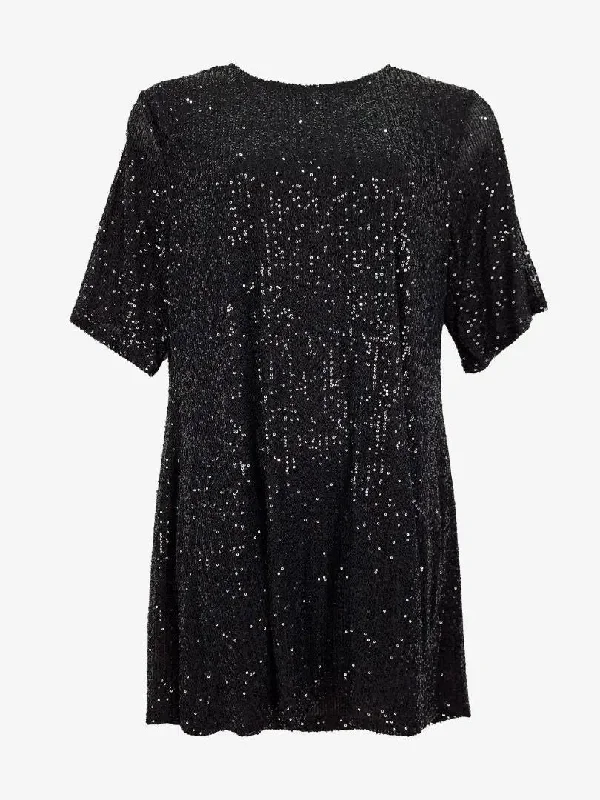 Winter Warm - Up Sale Something For Sarah Stretchy Sequin It's Me Dress Midi Dress Size 12