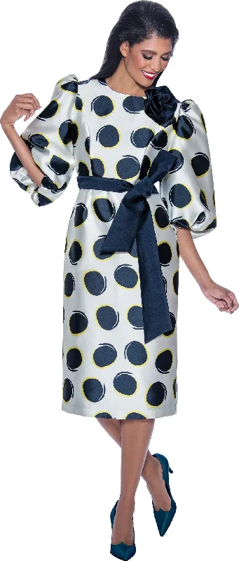 Exclusive Discount Divine Apparel DN12331W Printed Plus Size Cocktail Midi Dress