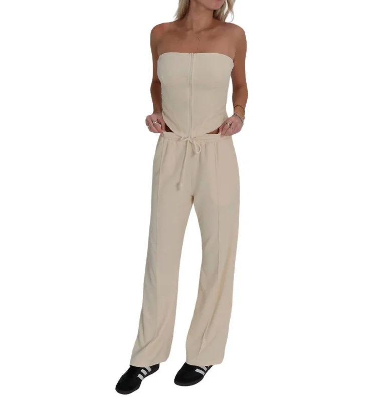 Sophisticated Fashion En Route Pants In Cream