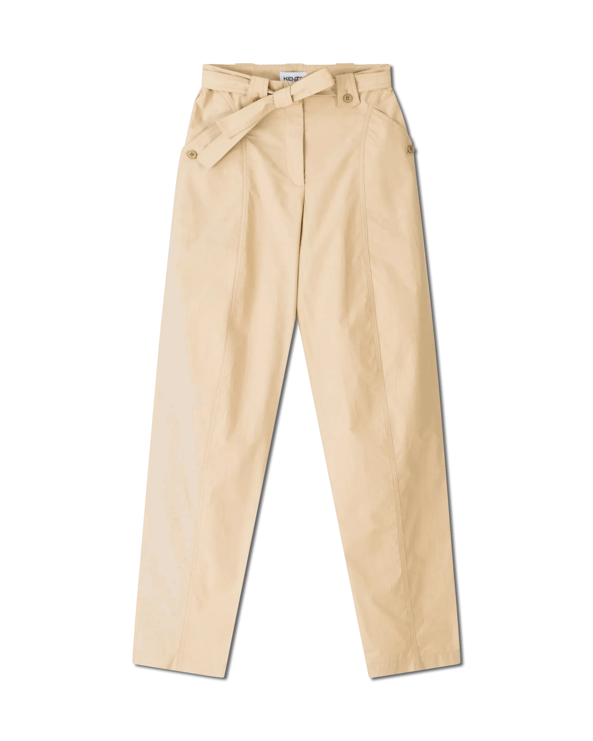 Stylish Basics Tapered Belted Pants