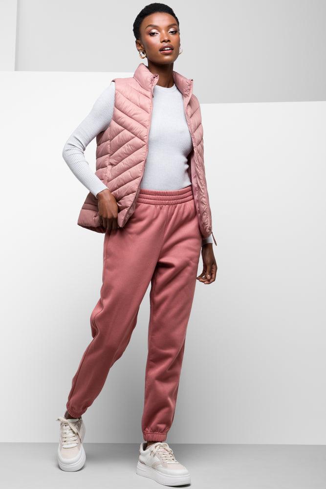 Versatile Wardrobe Essentials Jogger Trackpants Pink