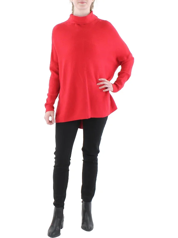 Mid Season Sale Womens Mock Neck Knit Pullover Sweater