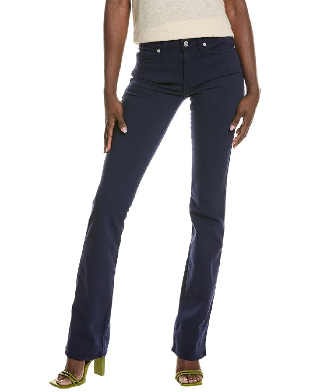 Latest Fashion 7 For All Mankind Kimmie Maritime Blue Form Fitted Bootcut Jean