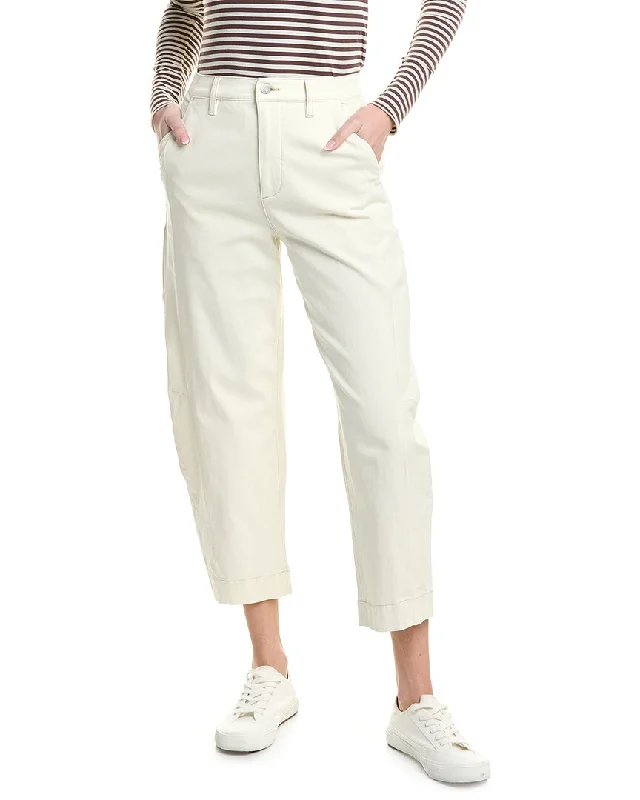 Artful Design Pistola Eli High-Rise Eggshell Arched Leg Jean