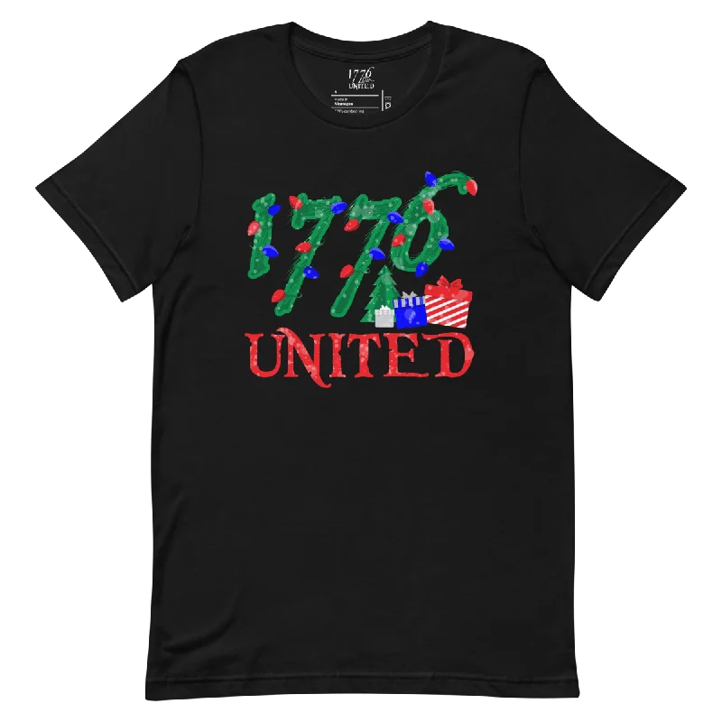 Trendsetter's Closet 1776 United® Christmas Logo Tee - Women's Relaxed Fit