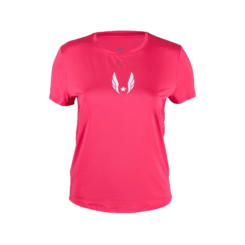 Lightweight Fabric Nike USATF Women's One Classic Dri-FIT Short-Sleeve Top