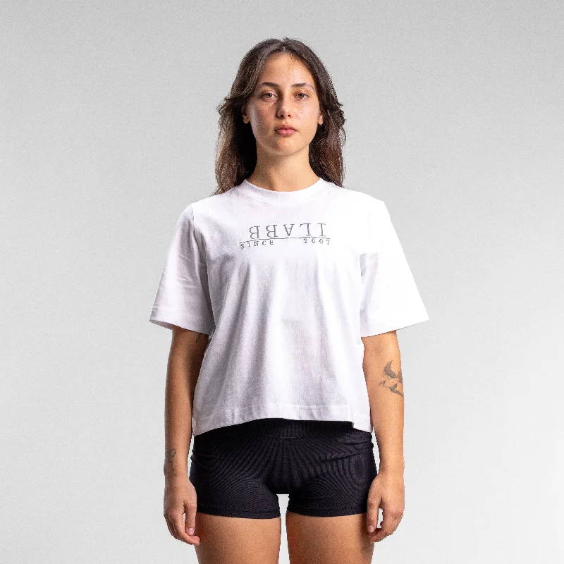 Day To Night Styles 2007 Relaxed Tee Women's WHITE