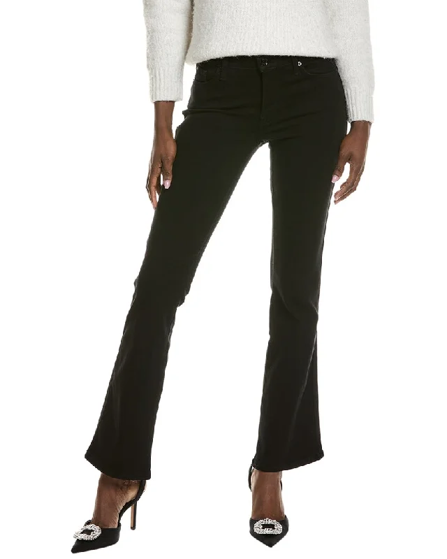 Summer Fashion 7 For All Mankind Kimmie Black Form Fitted Bootcut Jean