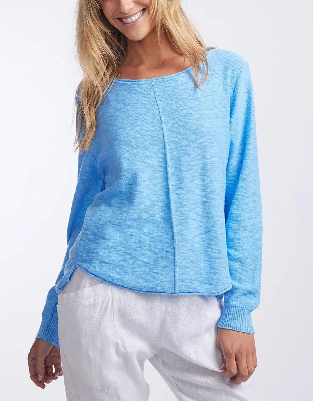 Trendy Aesthetics Sacha Summer Knit - Azure Blue