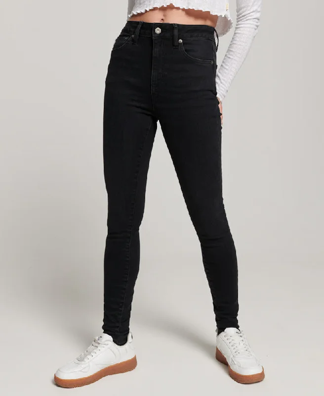 Wardrobe Update Vintage High Rise Skinny Jeans | Black Rinse