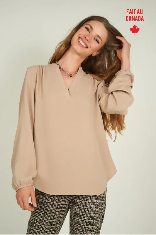 Casual Chic Blouse à manches longues - ARISTA - (R-A9)