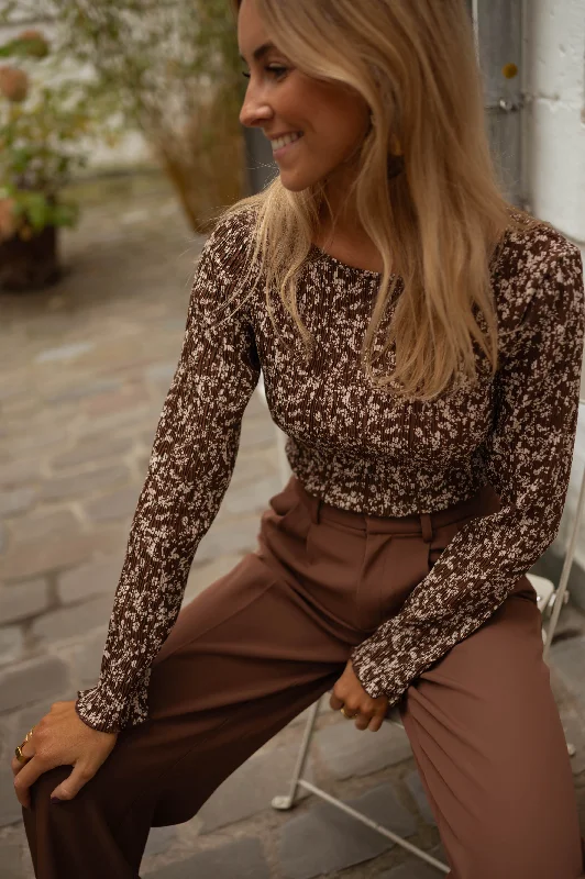 Trend Setting Threads Blouse Mayara - chocolat