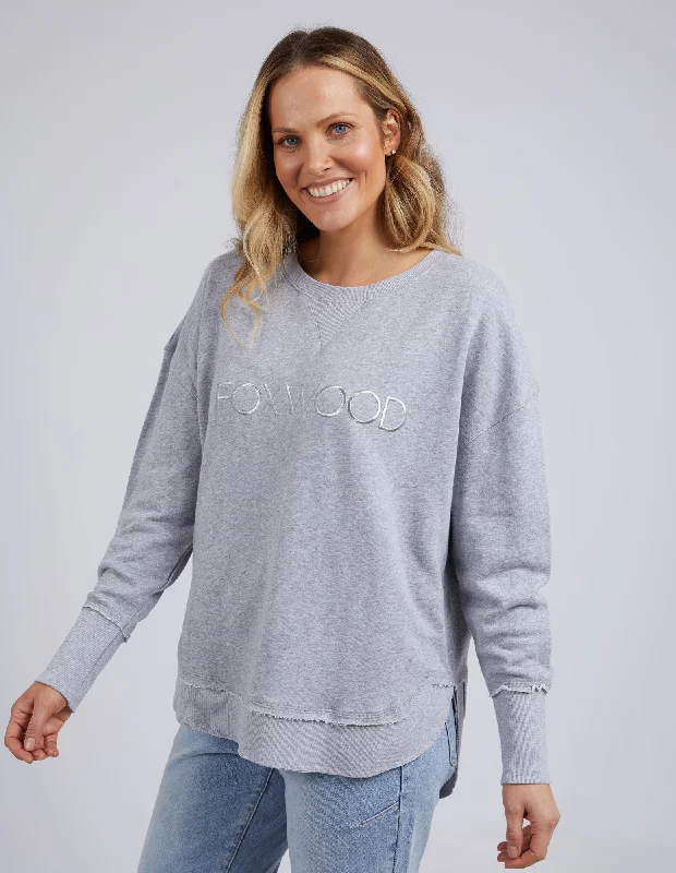 The Latest Trends Foxwood Simplified Crew Grey Marle