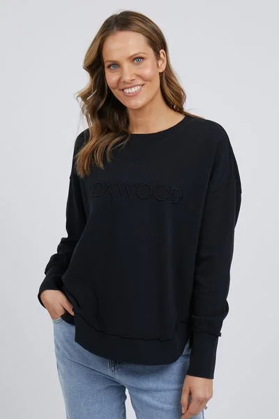 Weekend Exclusive Foxwood Simplified Crew Black on Black