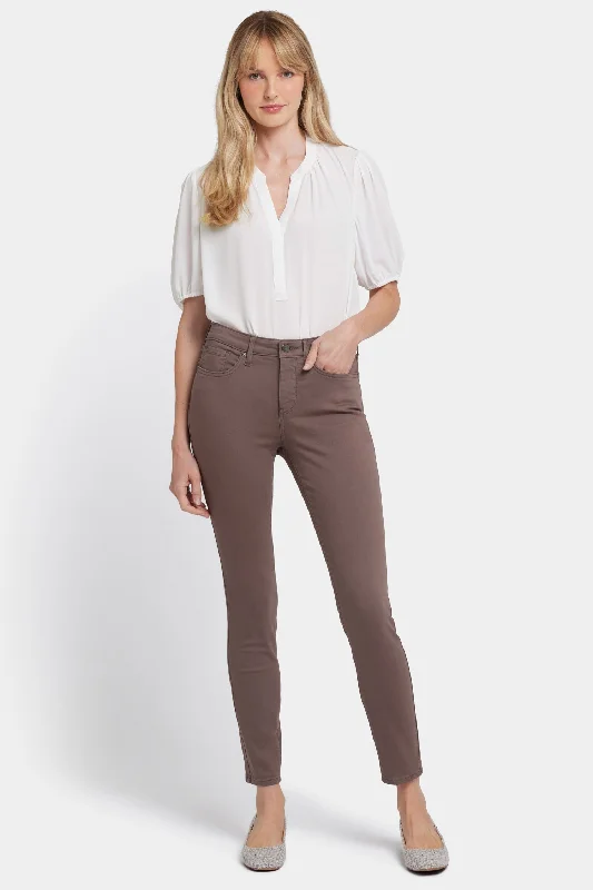 Casual Fashion Ami Skinny Jeans - Dark Wood