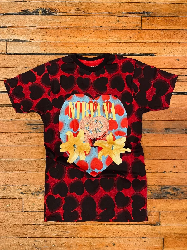 End Of Season Clearance Nirvana Heart Shaped Box T-Shirt