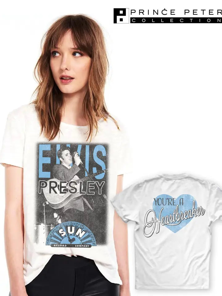 Current Trends Elvis Presley Heartbreaker Tee