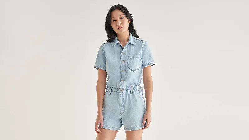 Get The Latest Trends Levi's® Women's Short-Sleeve Heritage Romper