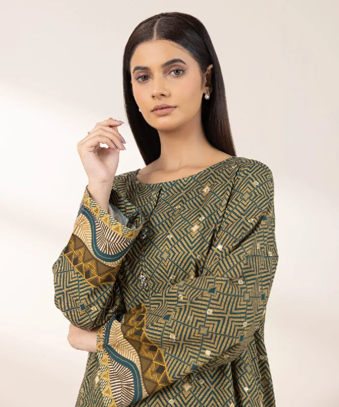 Classic Appeal Embroidered Raw Silk Shirt