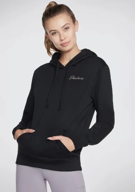 Style Redefined Skechers Signature PO Hoodie Bold Black