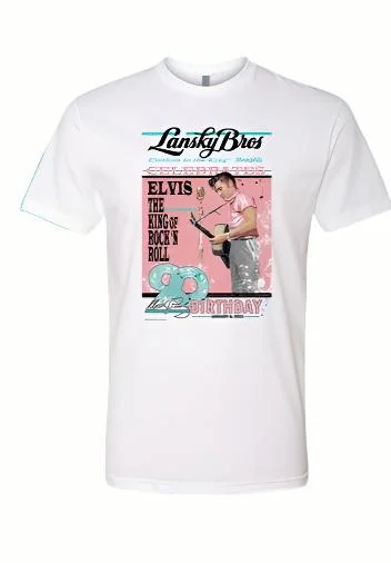 Trend Alert Elvis' 90th Birthday Tee