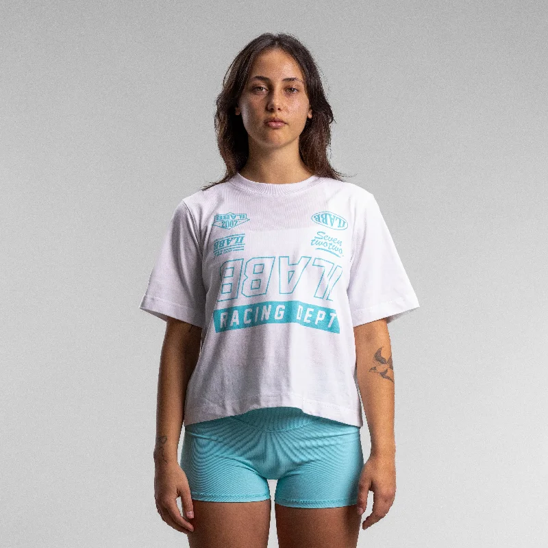 Clearance Event Race 3.0 Relaxed Tee Women's WHITE