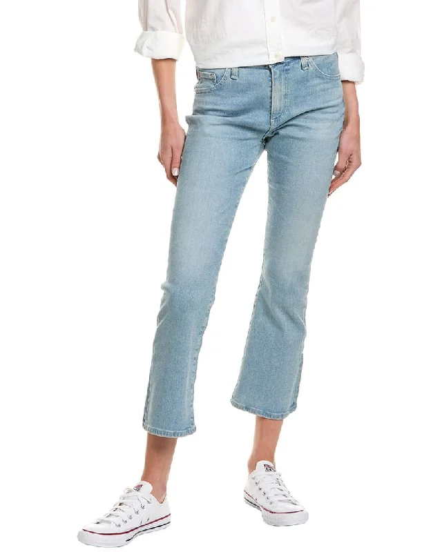 Tropical Island - Inspired Attire AG Jeans Jodi 26 Years Skylight High-Rise Slim Flare Crop Jean