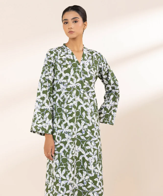 Stylish Statements Printed Cotton Viscose Shirt