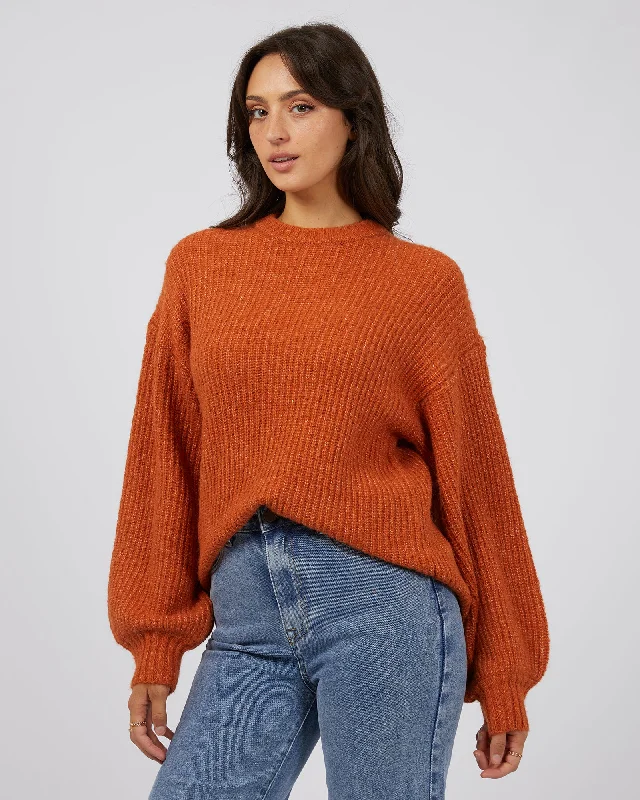 Chic And Trendy All About Eve Tessa Knit Orange