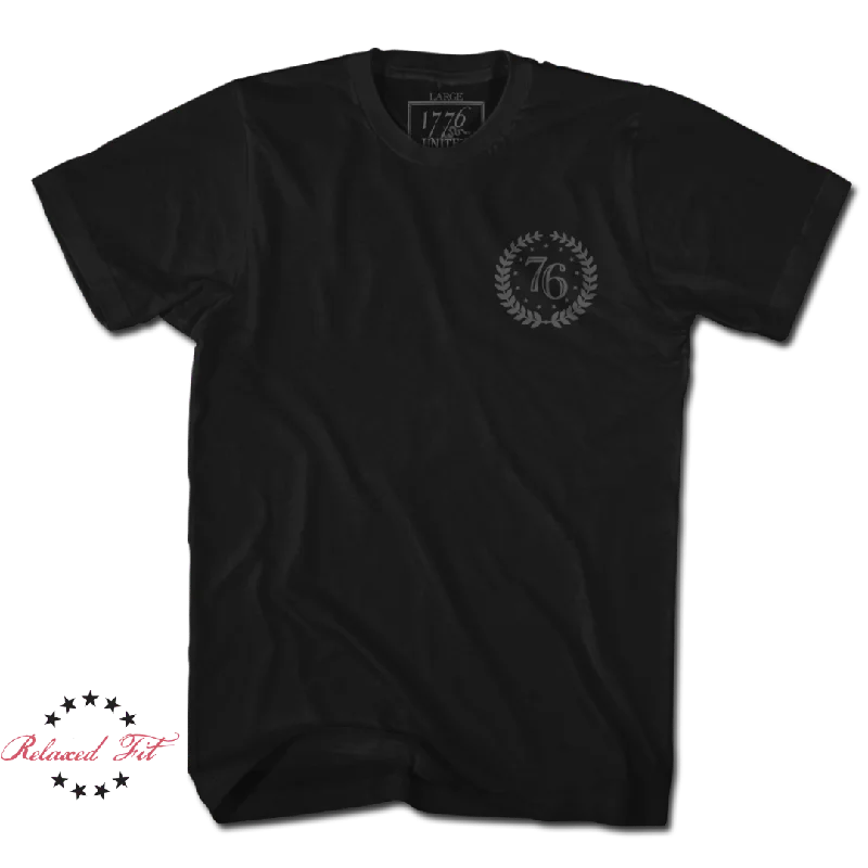 Weekend Exclusive 76 Crest Basic Tee - Blacked Out (LIMITED) - Women's Relaxed Fit