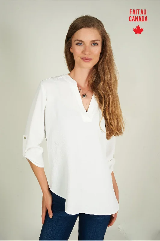 Current Trends Blouse à manches trois-quarts - ARIS-F24- (R-B7)