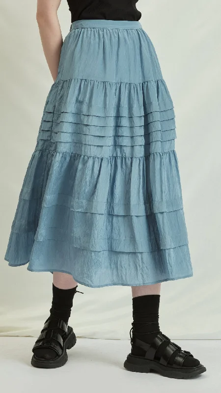 Everyday Glamour Tiered Ruffle Skirt