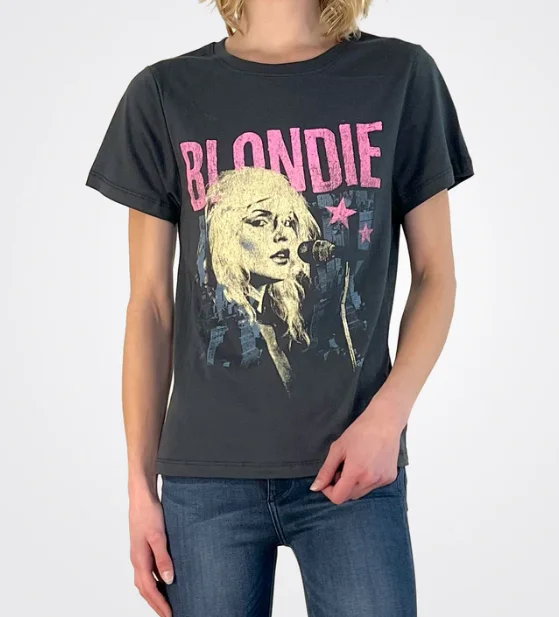 Vintage Look Blondie Stars Tee