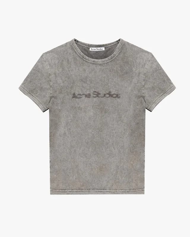 Dive Into Trendy Styles Blurred Logo T-Shirt