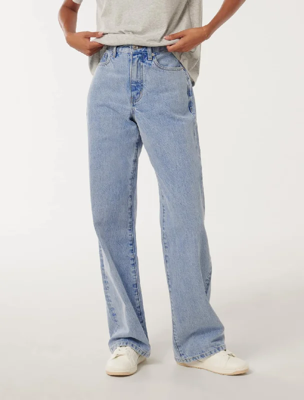 Low Price Special Sky Petite Straight Leg Jeans