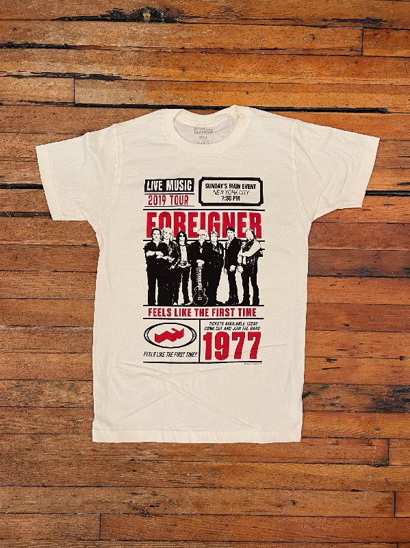 Gorgeous Glamour Collection Foreigner 2019 Tour T-Shirt