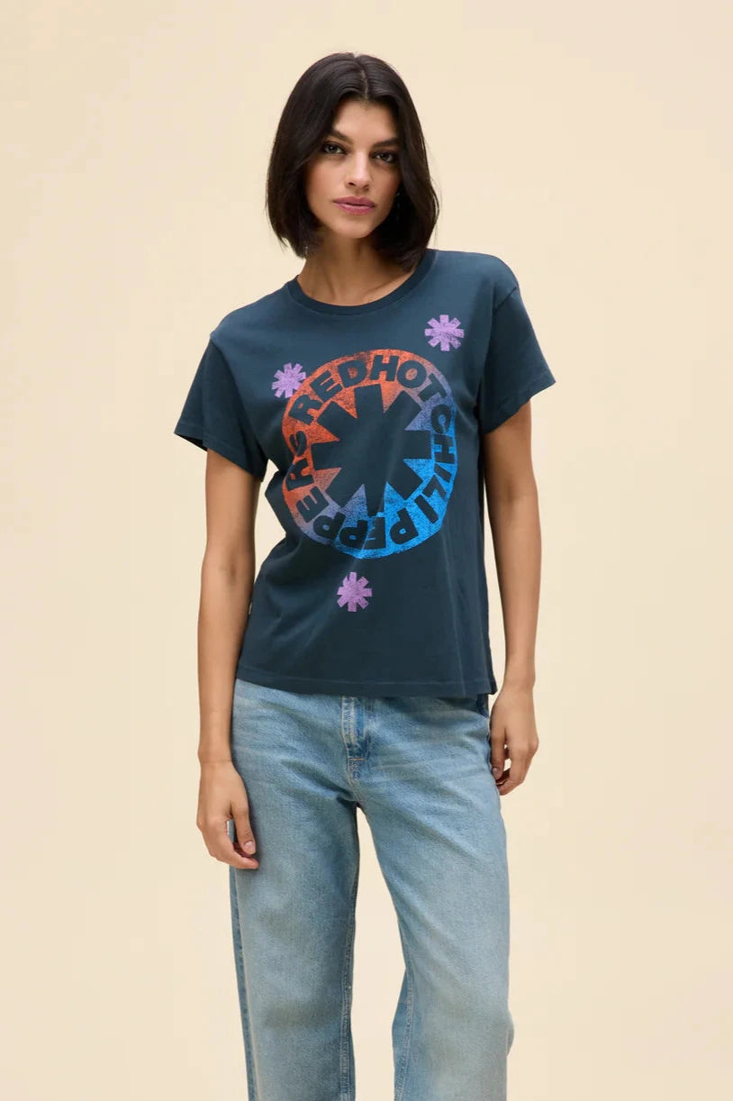 Trendy Fashion For Women Red Hot Chili Peppers Asterisk Tour Tee