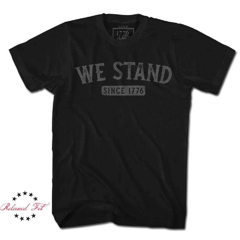 Stylish Looks We Stand - Blacked Out (LIMITED) - Women's Relaxed Fit