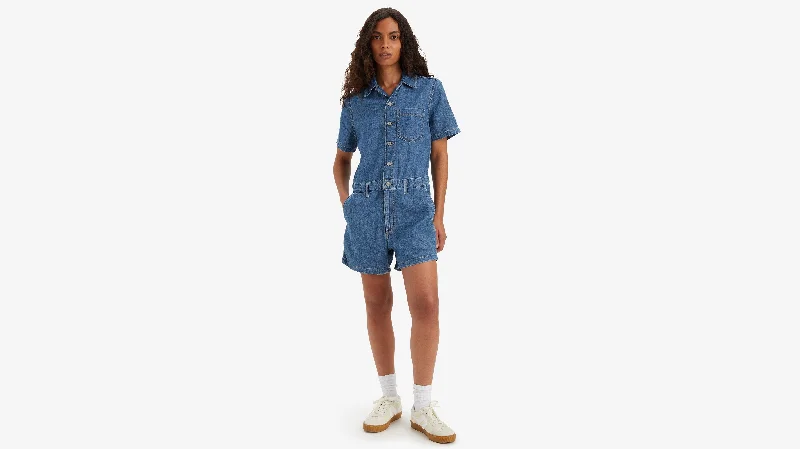 Style Breakthroughs Levi's® Women's Short-Sleeve Heritage Romper