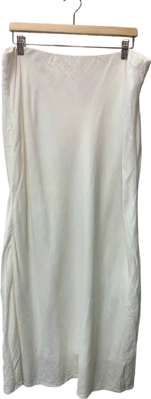 Innovate Your Wardrobe Abercrombie & Fitch White Skirt UK XL