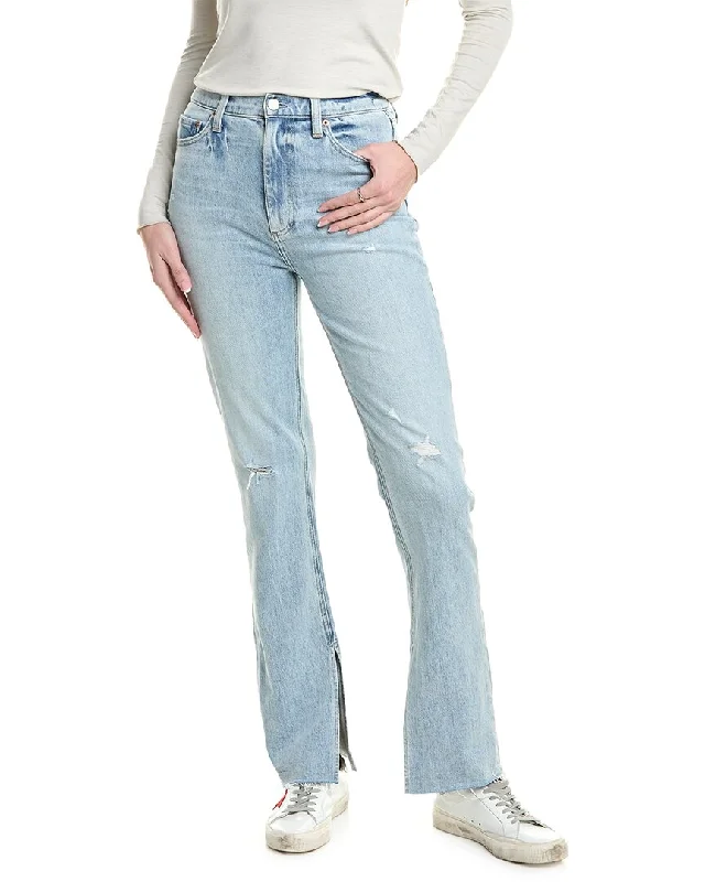 Dreamy Aesthetic Pistola Colleen High-Rise Views Distressed Modern Slim Boot Jean