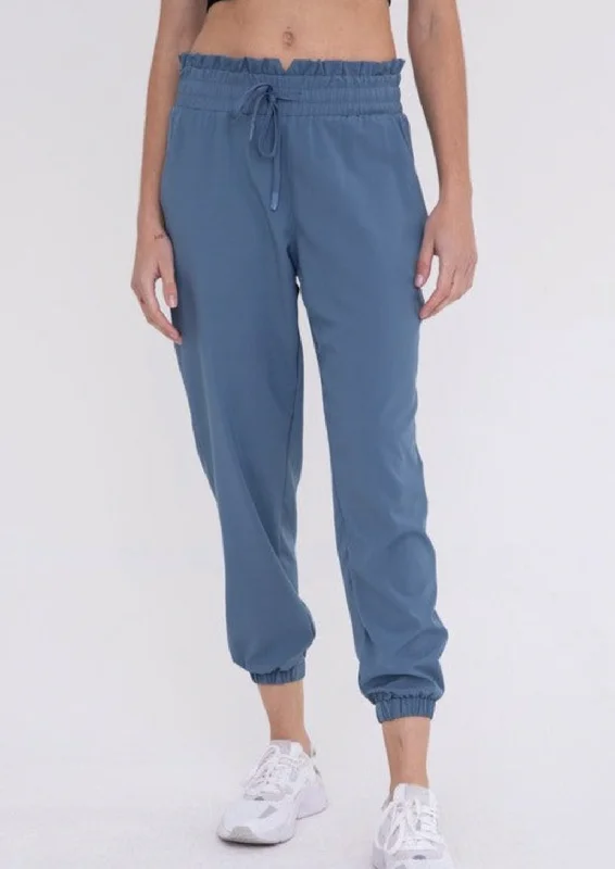 Statement Piece Blue High Waist Joggers