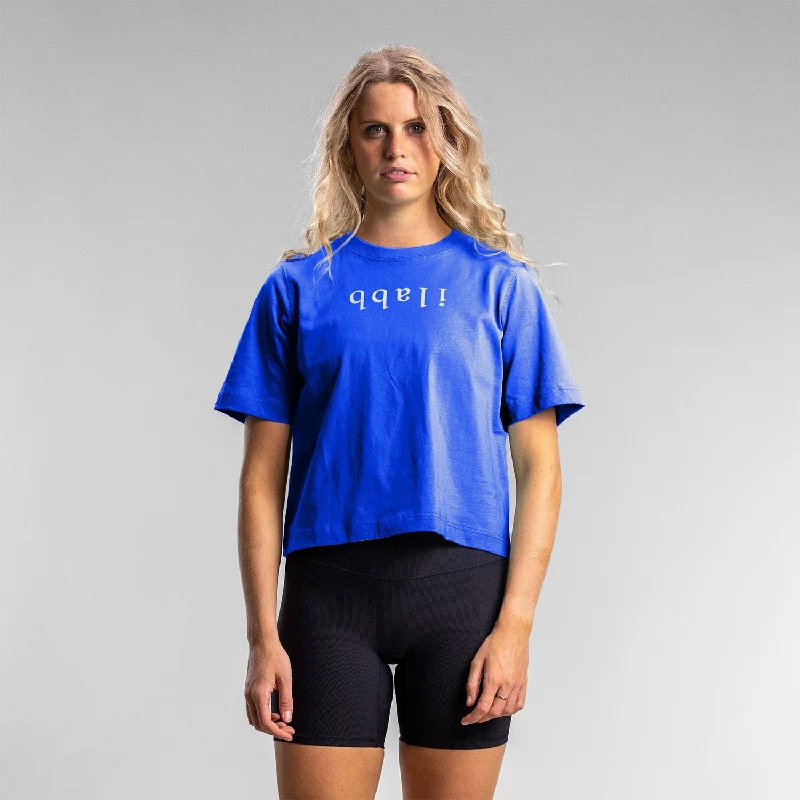 Effortless Grace Capsize Space Relaxed Tee Women's SONIC BLUE